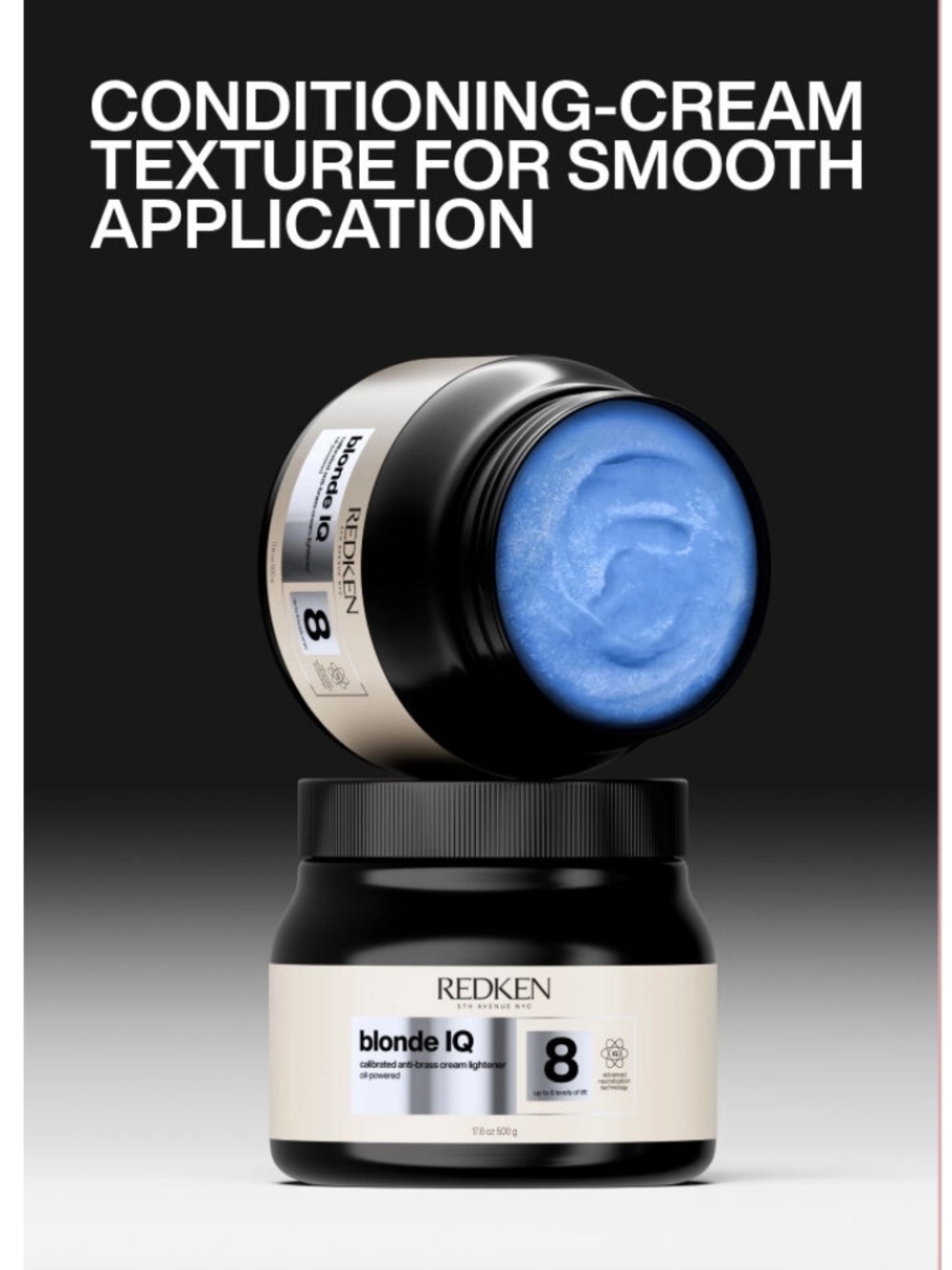REDKEN Blonde IQ 8 Calibrated Anti-Brass Cream Lightener